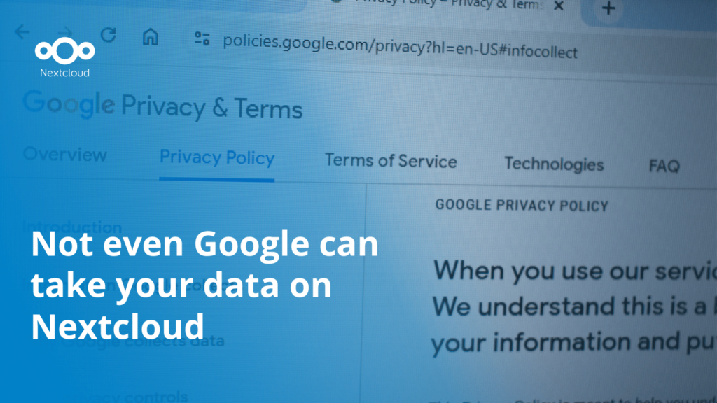 Google privacy policy