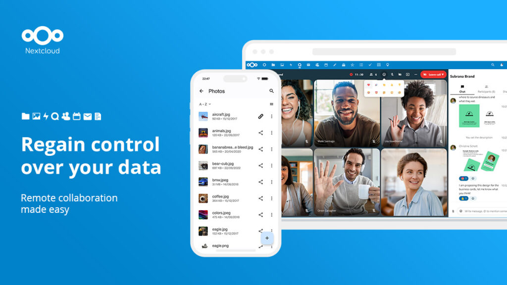 Nextcloud - Regain control over your data