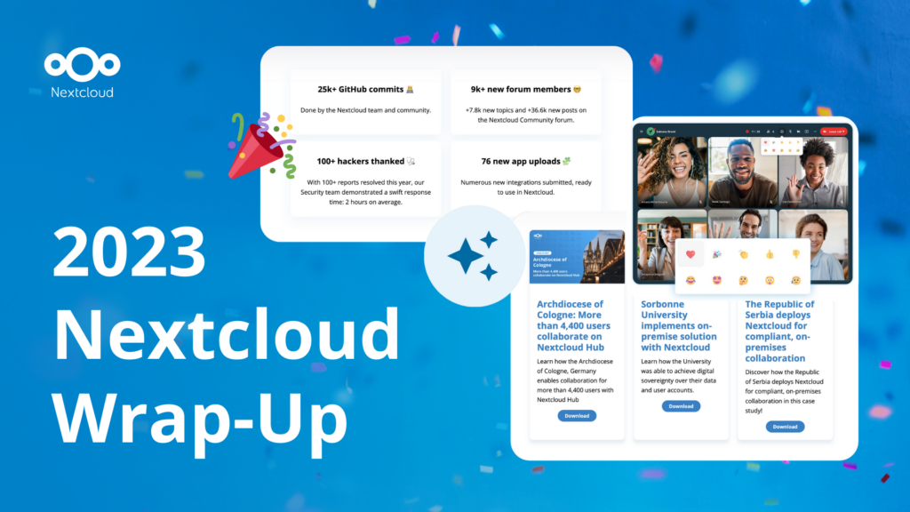 Nextcloud 2023 Wrap Up