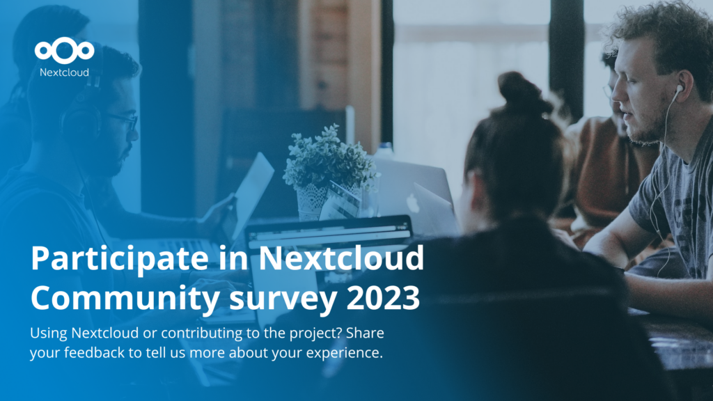 Nextclout community survey 2023