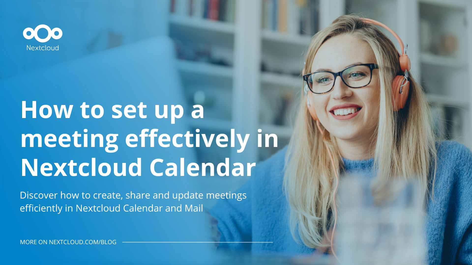 How to set up a meeting effectively in Nextcloud Calendar