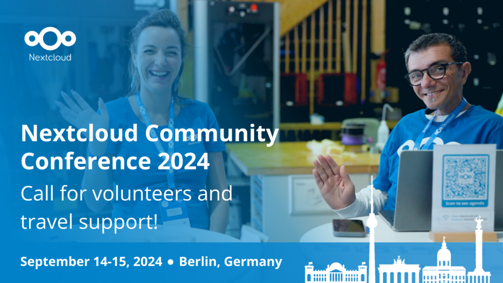 Nextcloud Community Conference: Call for Volunteers