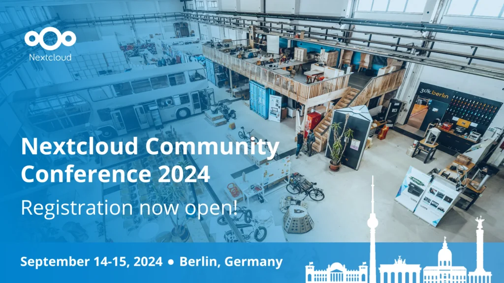 Nextcloud Community Conference 2024 announcement