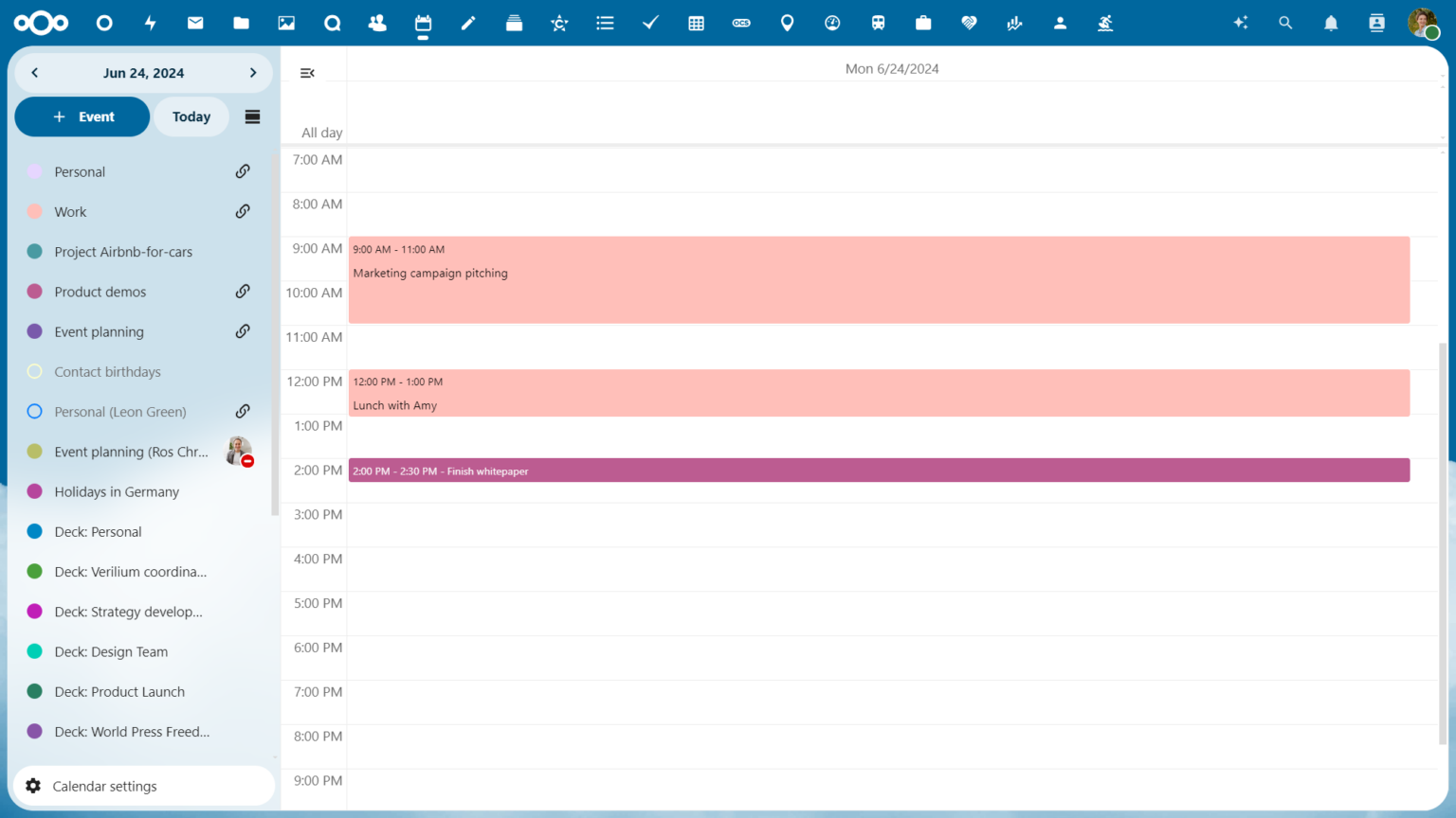 How to set up a meeting effectively in Nextcloud Calendar - Nextcloud