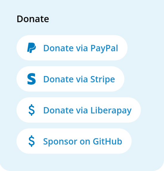 Nextcloud App Store donations