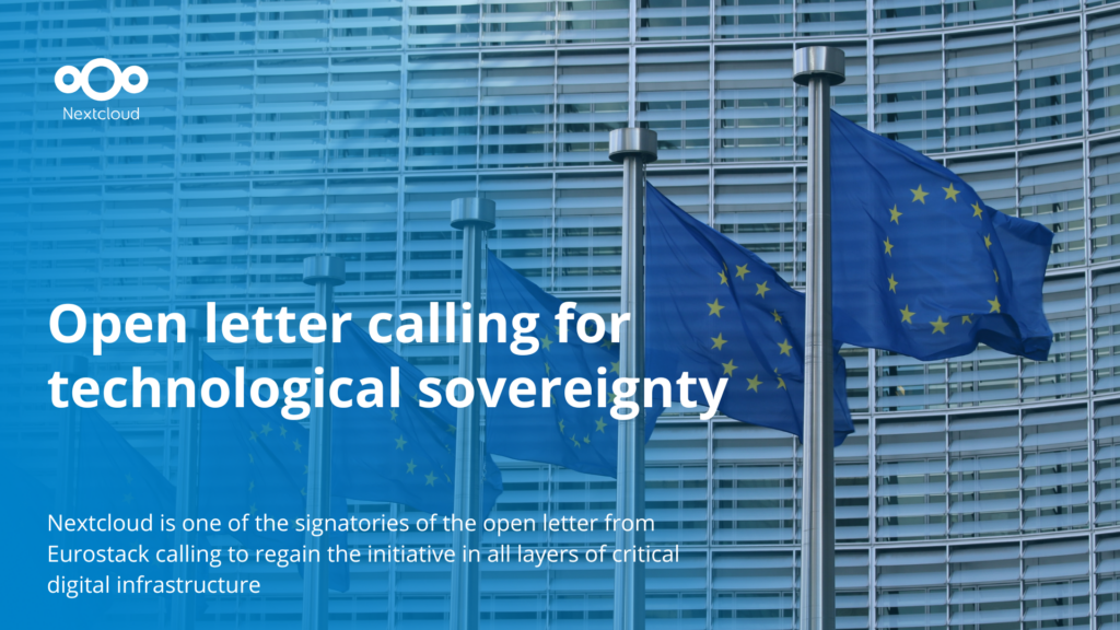 Eurostack Open Letter Nextcloud