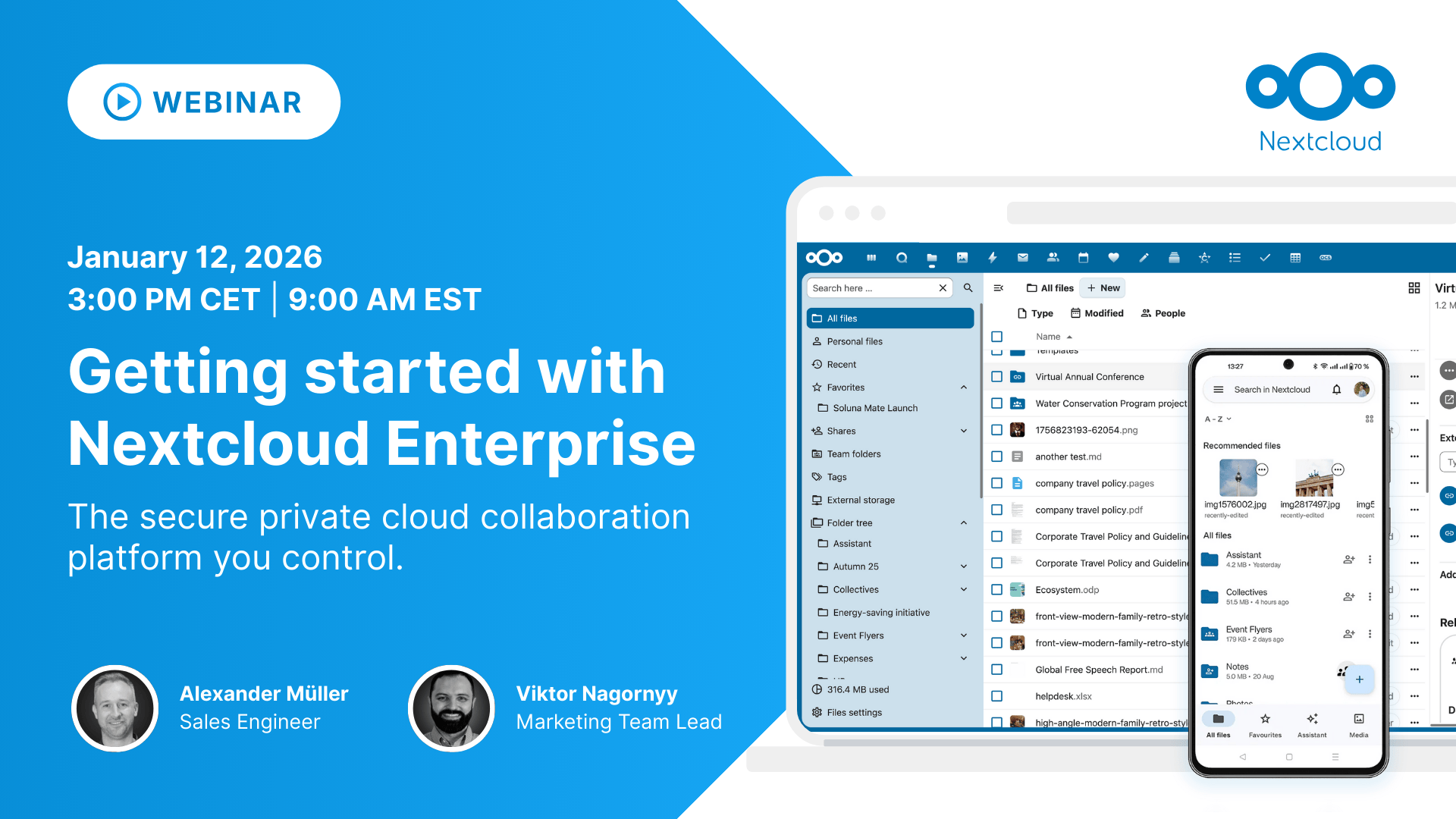 Getting started with Nextcloud Enterprise