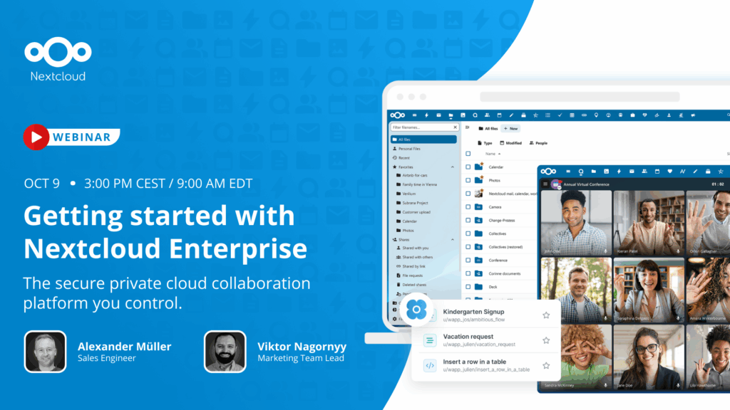 Getting started with Nextcloud Enterprise