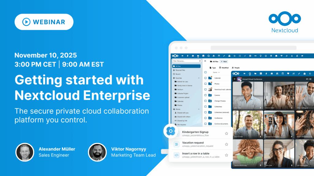 Getting started with Nextcloud Enterprise