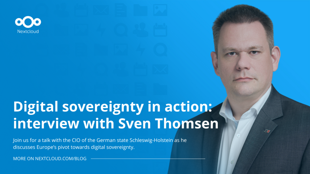 Interview with Sven Thomsen, CIO of Schleswig-Holstein