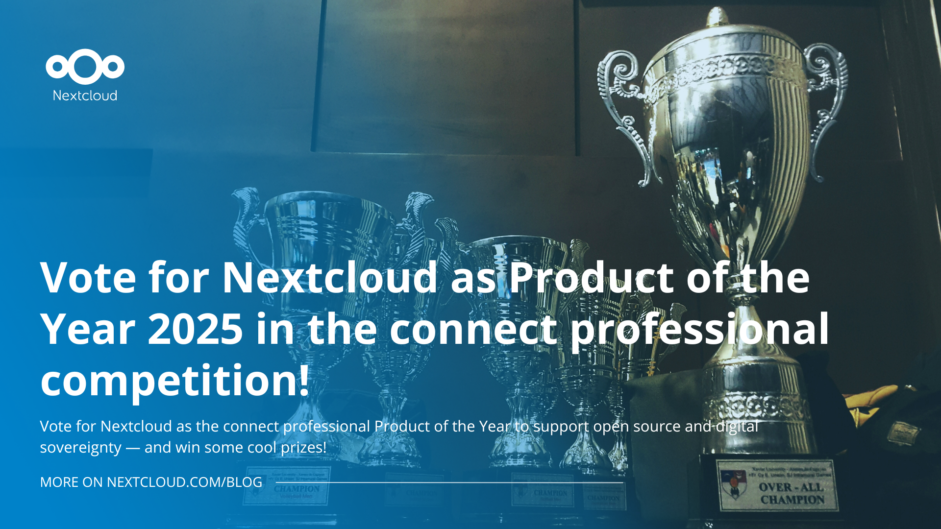 Nextcloud nomination Product of the Year 2025 connect professional competition