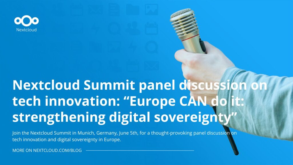 Nextcloud Summit panel discussion featured image