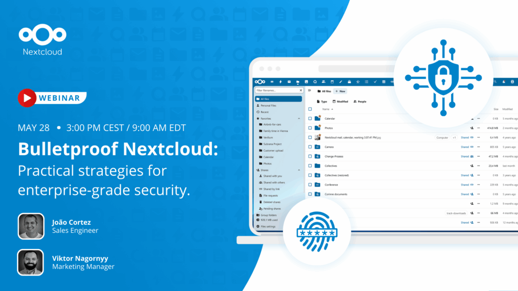 Bulletproof Nextcloud: Practical strategies for enterprise-grade security