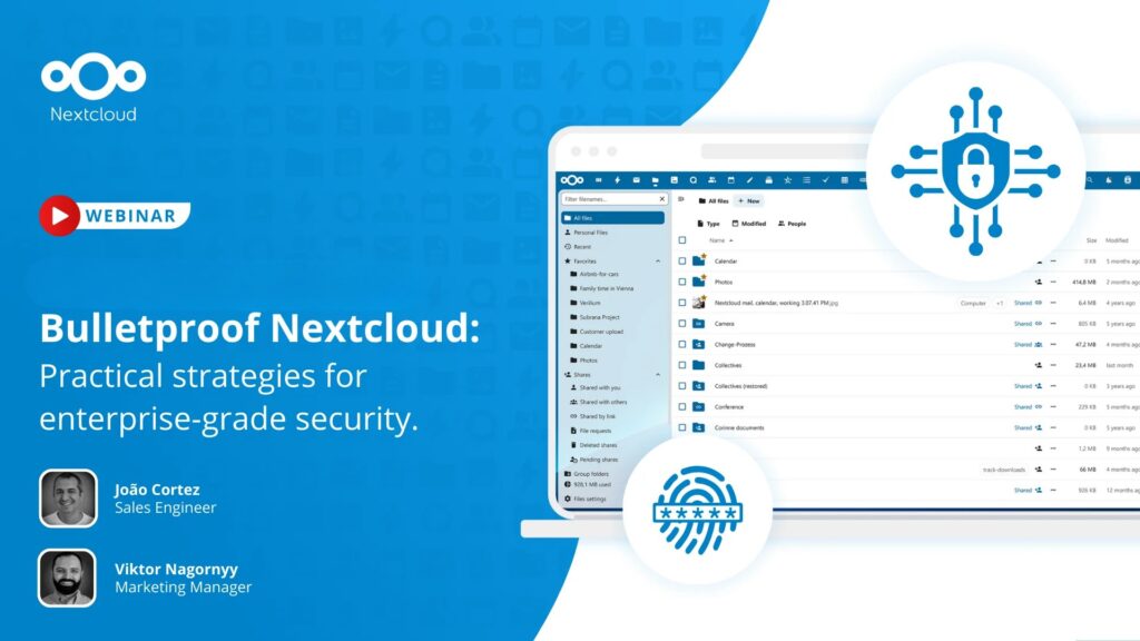 Bulletproof Nextcloud: Practical strategies for enterprise-grade security
