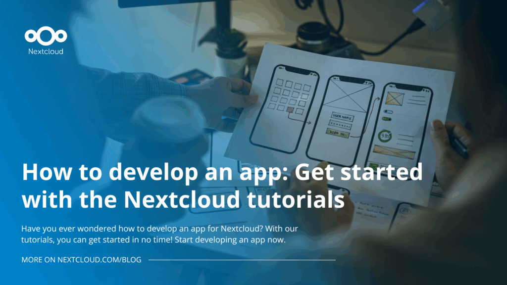 How to develop an app for Nextcloud