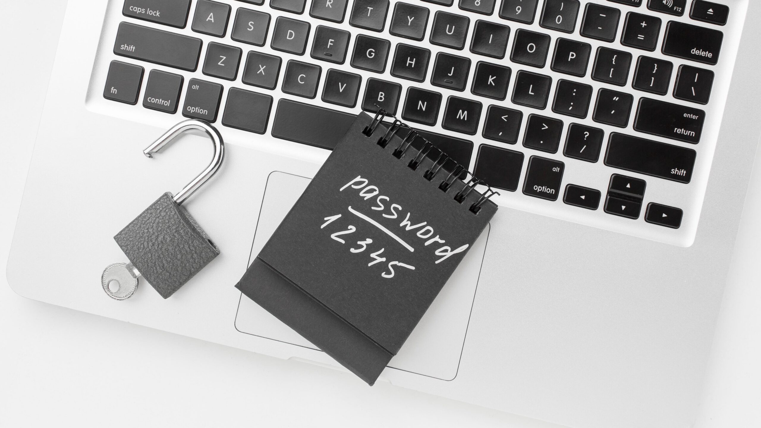 Laptop with open lock and password symbolizing issues with Microsoft sovereign cloud for Europe