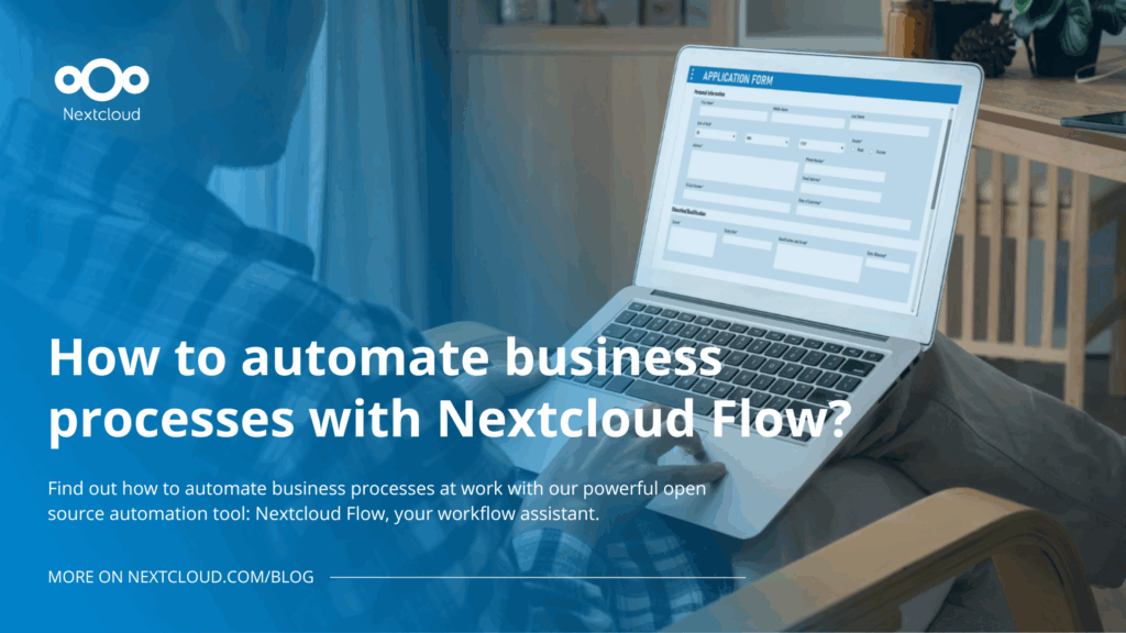 Nextcloud Flow blog featured image workflow automation