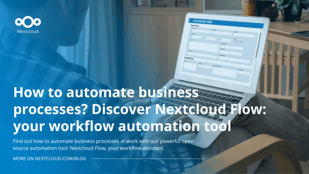 Nextcloud Flow blog featured image workflow automation
