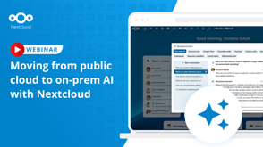 Moving from public cloud to on-prem AI with Nextcloud