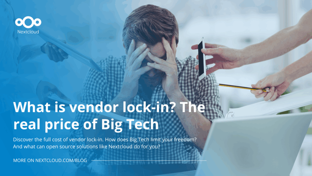What is vendor lock-in? The real price of Big Tech