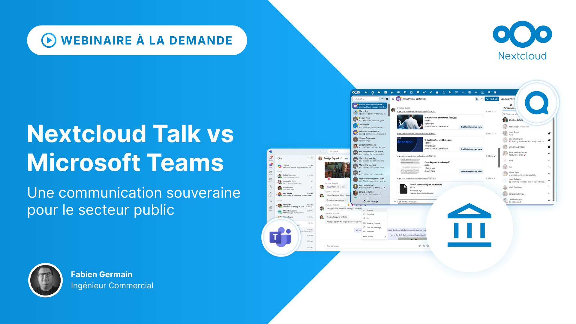 [On-demand webinar] Nextcloud Talk vs Microsoft Teams : Une ...