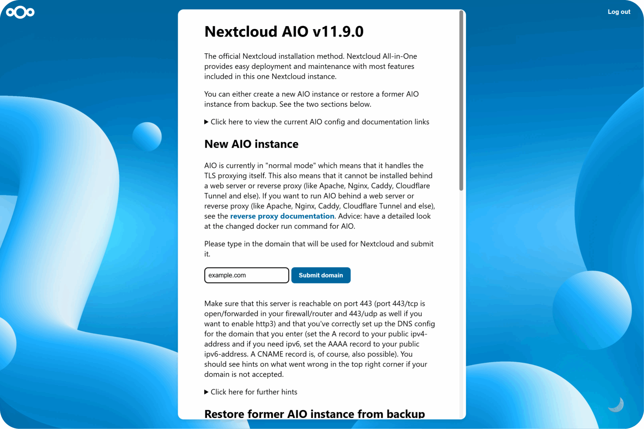 How to install Nextcloud All-in-One on Linux - Nextcloud