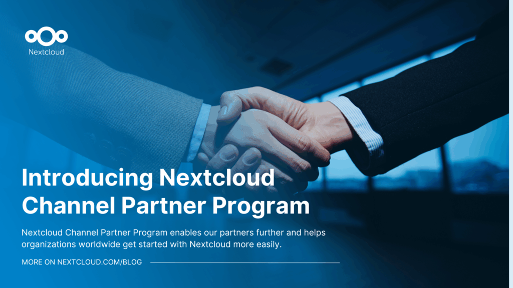 Introducing Nextcloud Channel Partner Program