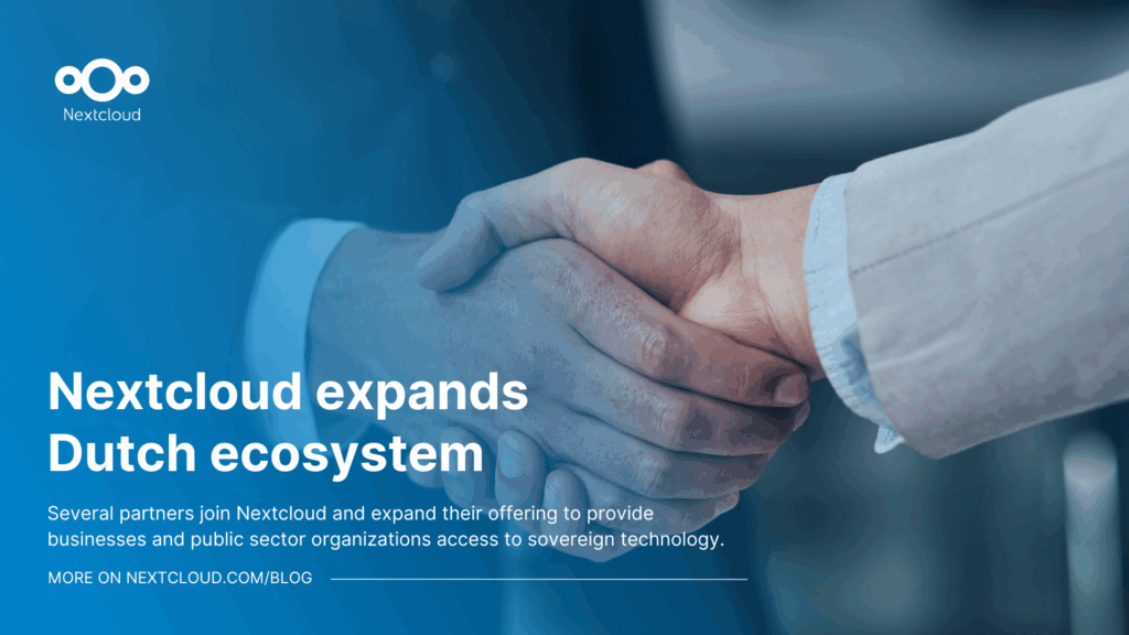 Nextcloud expands Dutch ecosystem