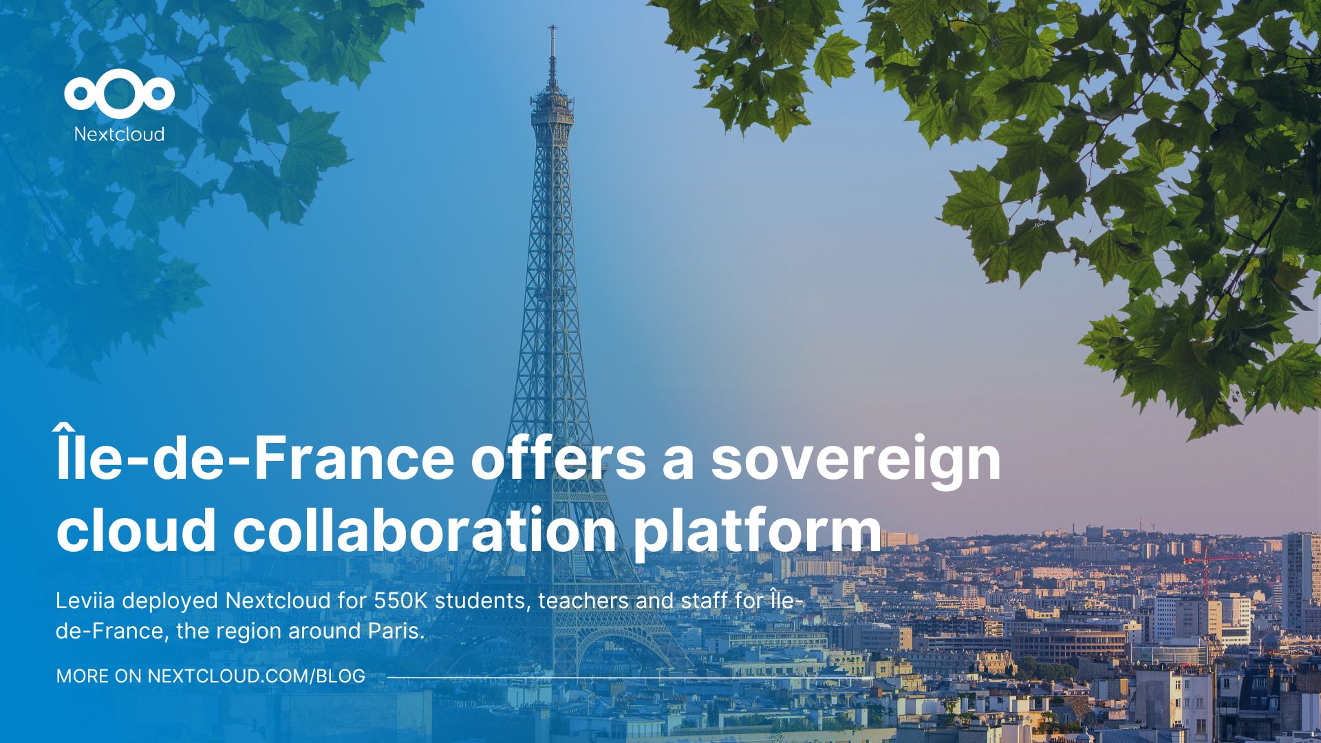 Featured image for the article: Île-de-France offers a sovereign cloud collaboration platform