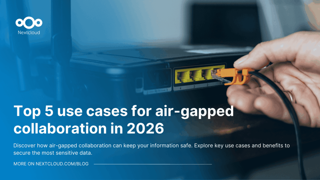 Featured image air-gapped collaboration blog post
