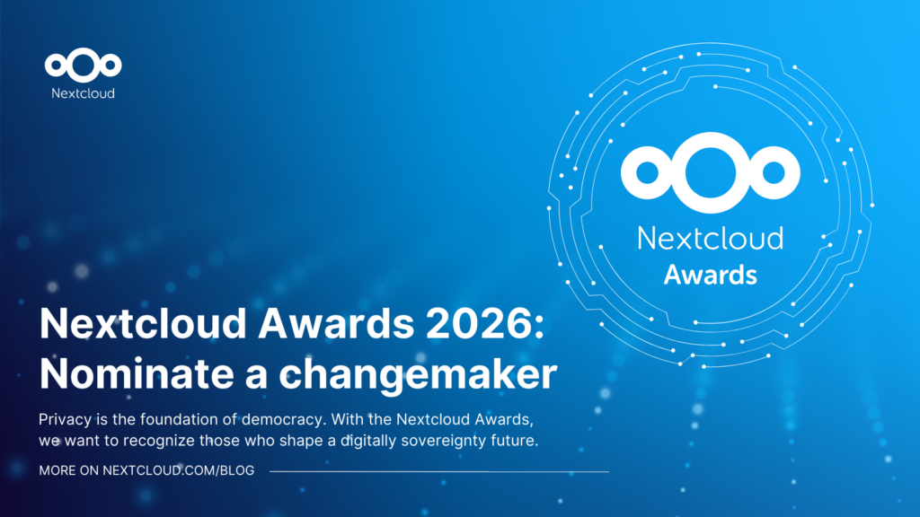 Nextcloud Awards: Nominations open