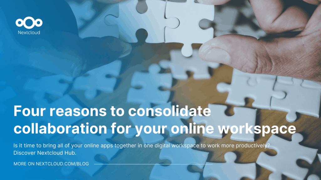 Blog featured images four reasons to consolidate your workspace