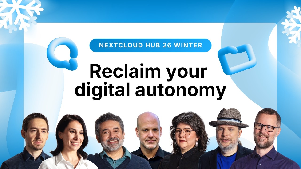Nextcloud - Keynote Nextcloud Hub 26 Winter