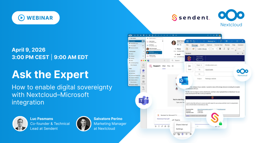 Ask the Expert: How to enable digital sovereignty with Nextcloud–Microsoft integration