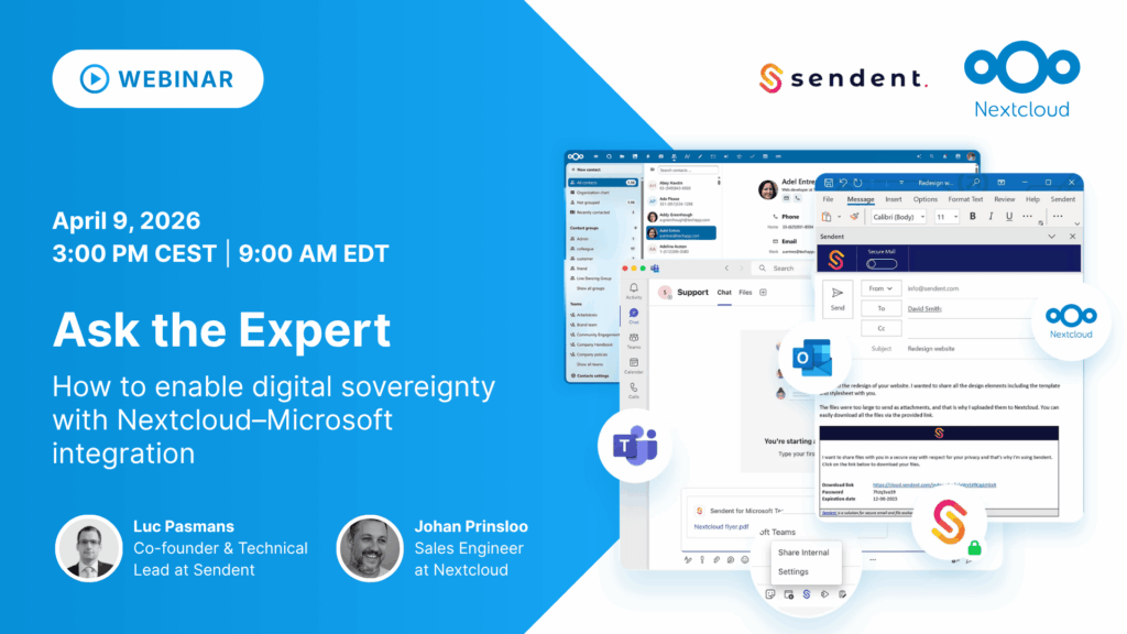 Ask the Expert: How to enable digital sovereignty with Nextcloud–Microsoft integration