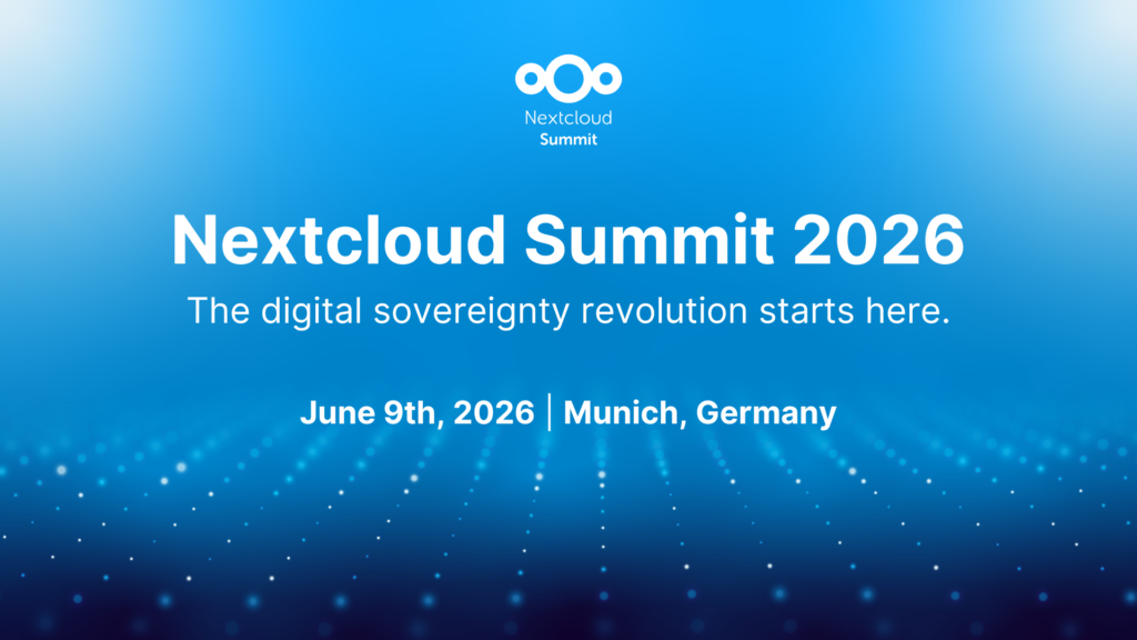 Nextcloud Summit 2026 featured image