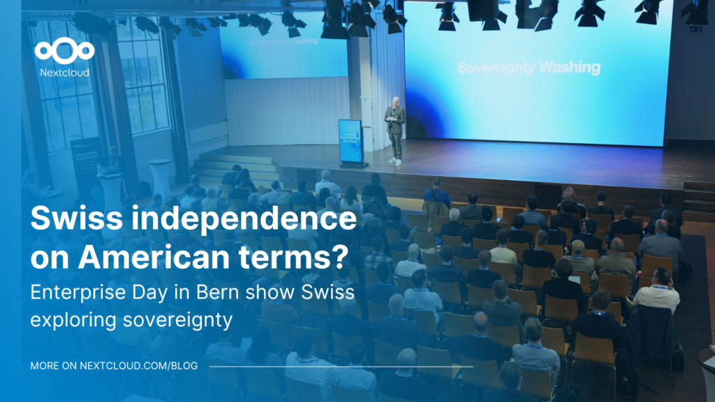 Swiss independence on American terms - ED Bern closing blog