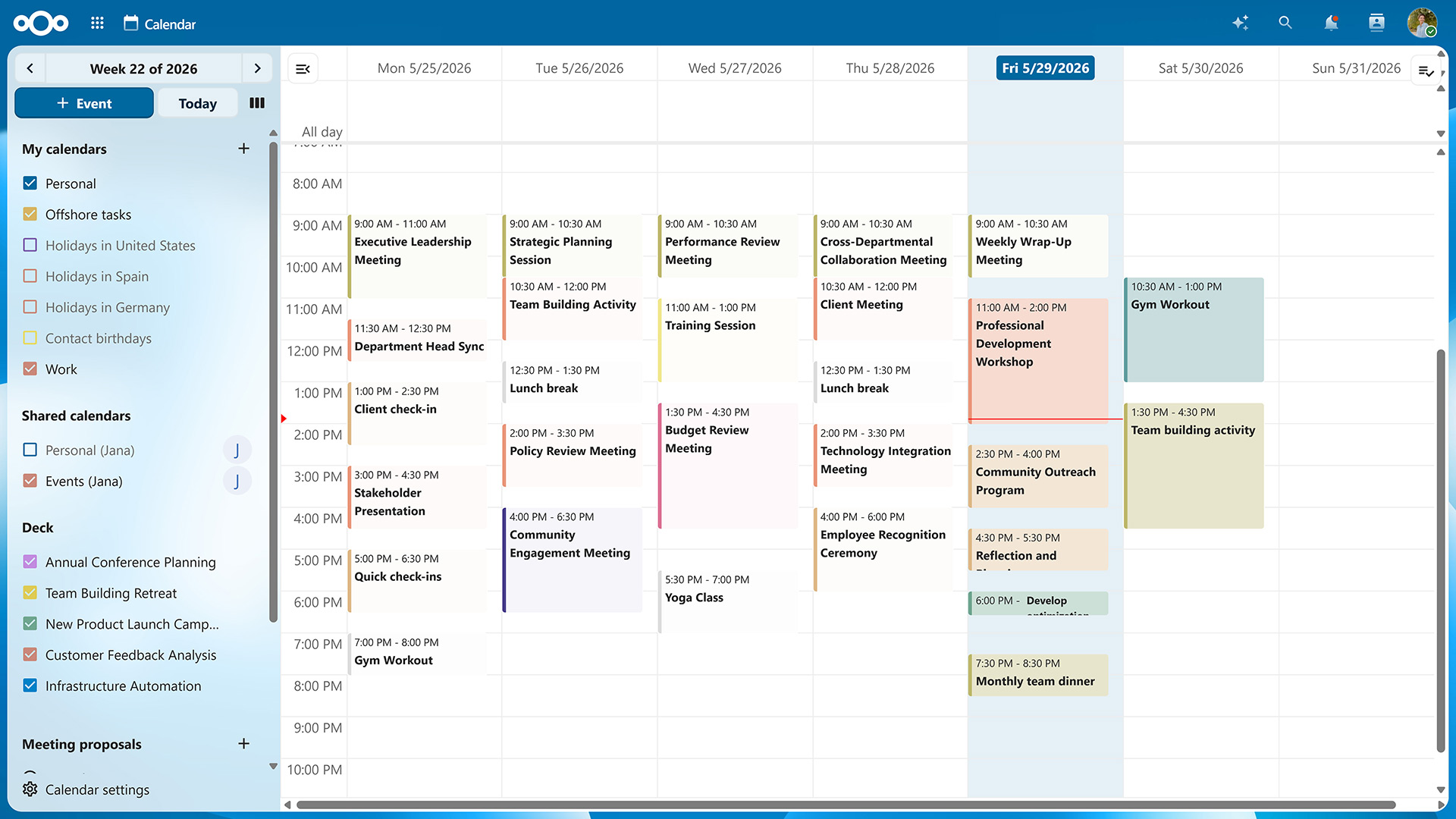 Hub26-spring-Groupware-Calendar