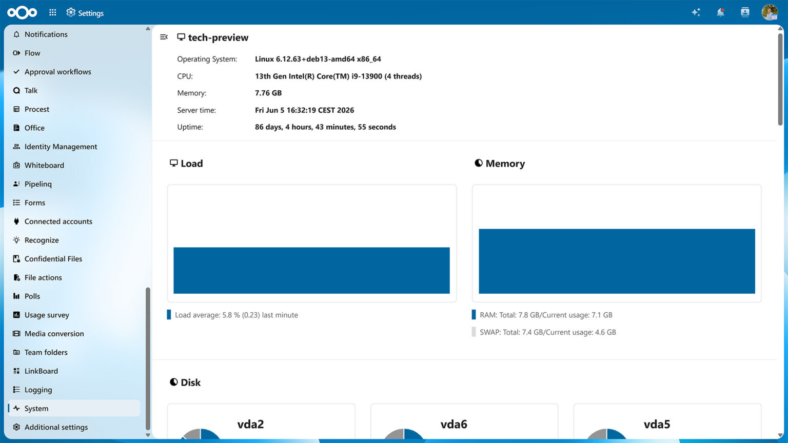 Nextcloud für Zuhause - Nextcloud