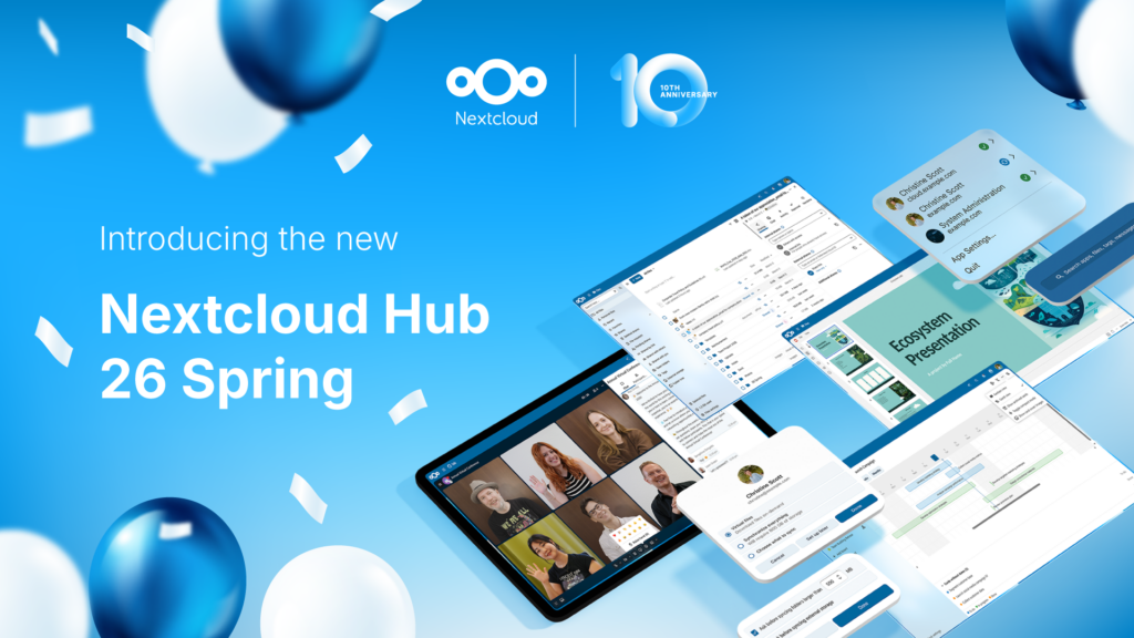 Nextcloud Hub26 Spring featured image