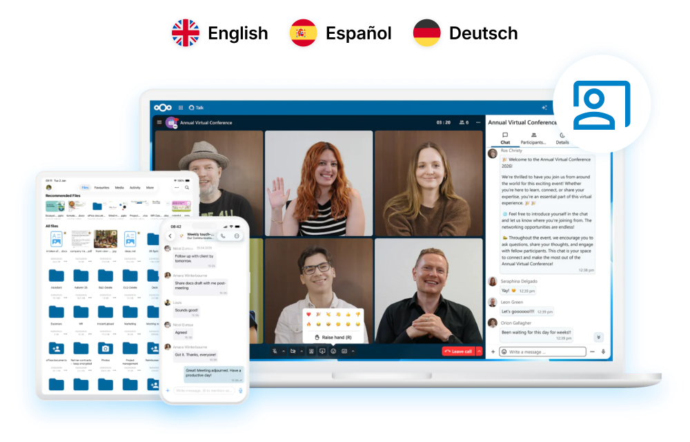Nextcloud Hub 26 Summer demo Nextcloud Hub 26 Summer demo