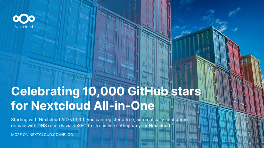 Nextcloud All-in-One: now with automatic domain acquisition and DNS setup