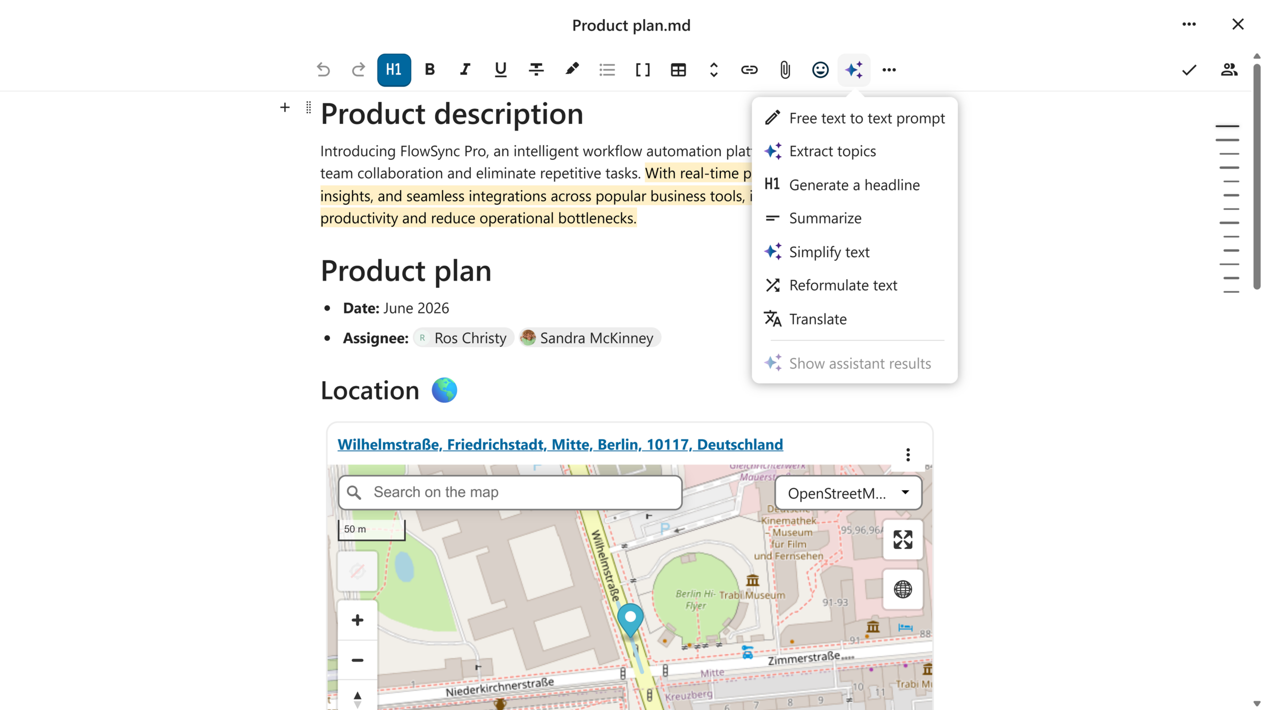 Creating lightweight documents with Nextcloud Text