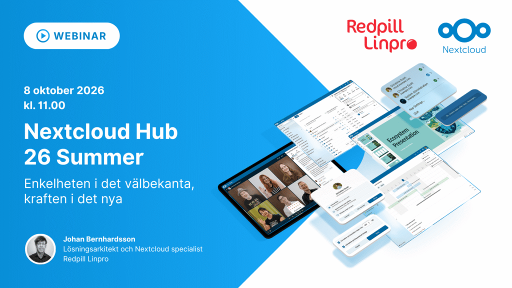 Nextcloud Hub 26 Summer: Enkelheten i det välbekanta, kraften i det nya