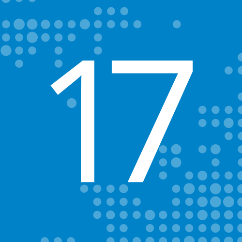 Nextcloud image showing number 17