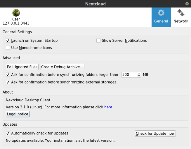 3.1 desktop client debug generation button