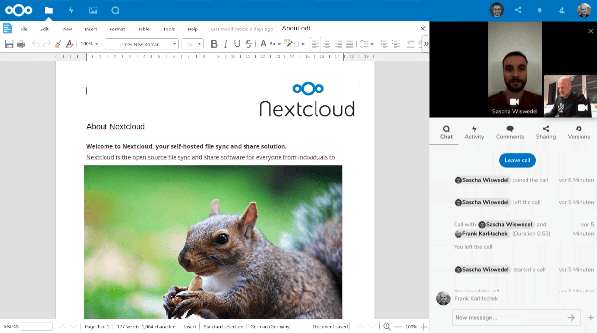 collabora online code and nextcloud