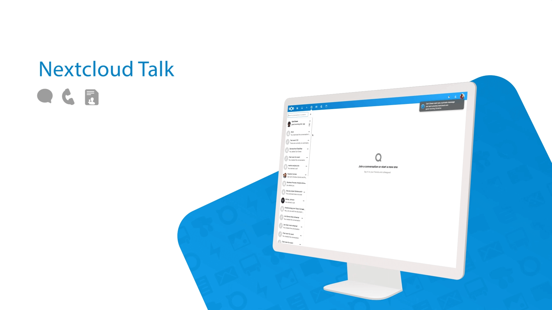 Nextcloud Talk Private Communication Anywhere Nextcloud