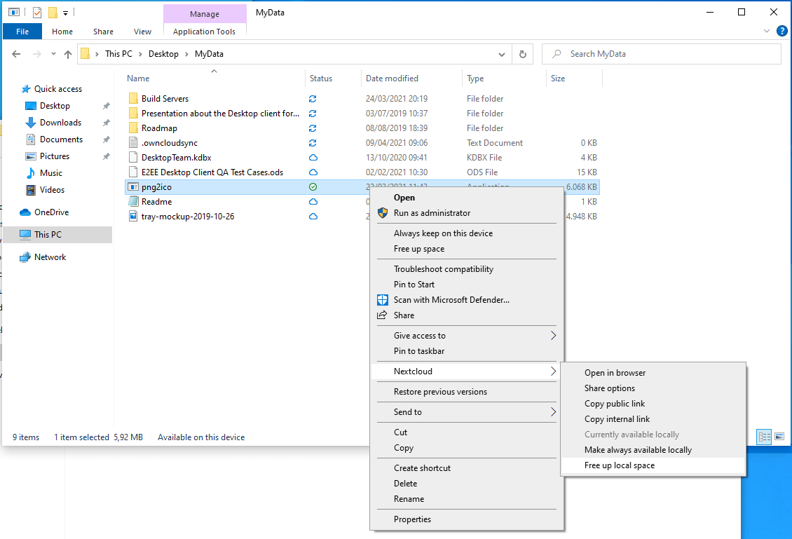 offline sync is disabled by your administrator