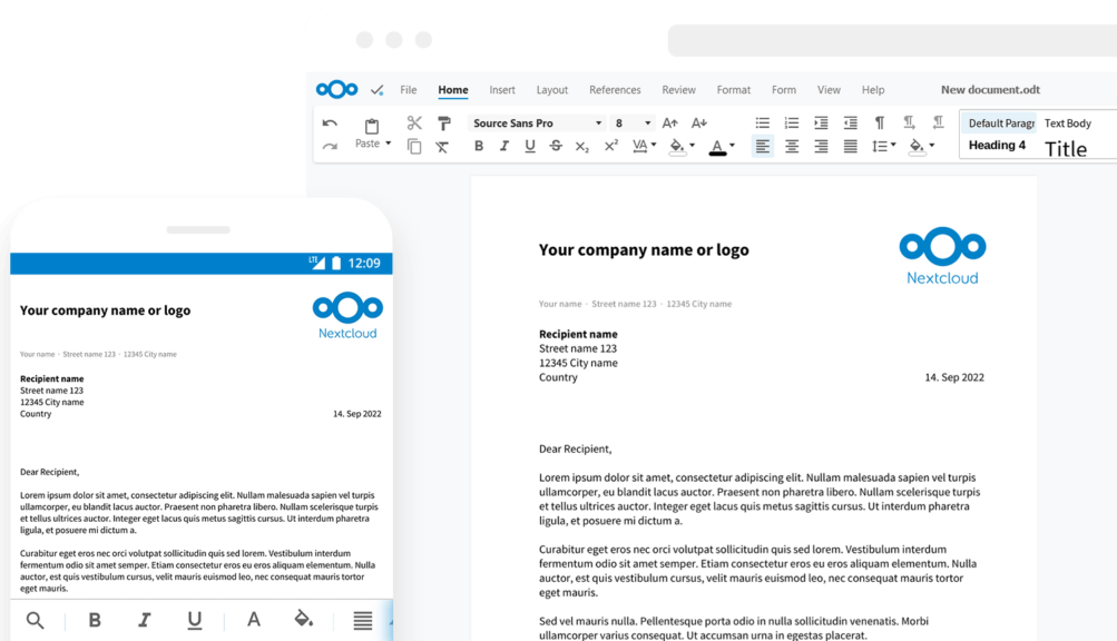 Nextcloud Hub 3 Office